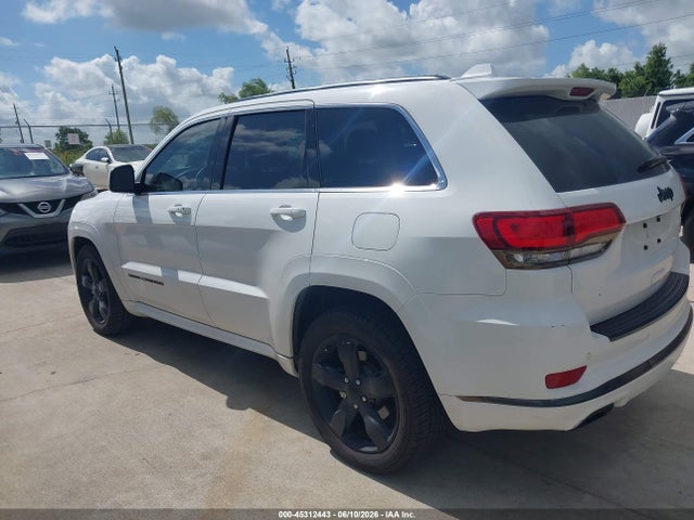 1C4RJECG7GC500255 Jeep Grand Cherokee High Altitude