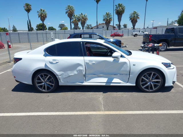 2018 Lexus Gs 350 F Sport მანქანა იყიდება აუქციონზე, vin: JTHBZ1BL7JA012877, აუქციონის ნომერი: 45312446