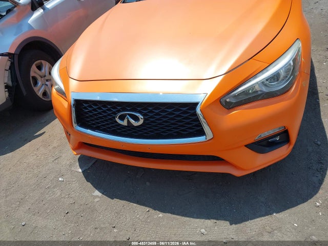 2018 Infiniti Q50 2.0t Pure მანქანა იყიდება აუქციონზე, vin: JN1CV7AR2JM280330, აუქციონის ნომერი: 45312459