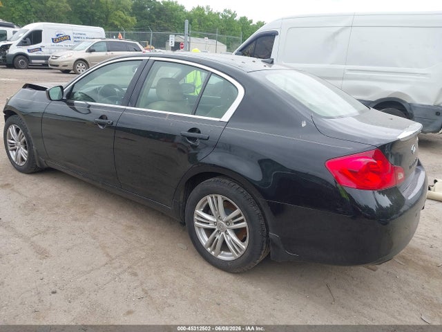 2011 Infiniti G37x მანქანა იყიდება აუქციონზე, vin: JN1CV6AR1BM355806, აუქციონის ნომერი: 45312502