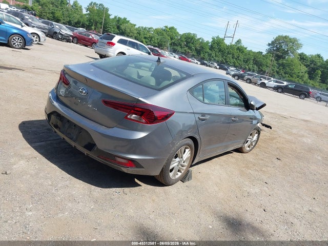 2019 Hyundai Elantra Sel მანქანა იყიდება აუქციონზე, vin: 5NPD84LF8KH403702, აუქციონის ნომერი: 45312581