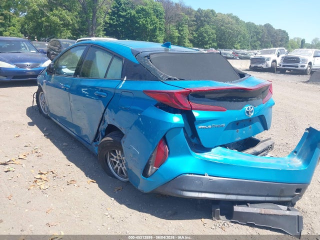 Продажа на аукционе авто 2018 Toyota Prius Prime Premium, vin: JTDKARFPXJ3081667, номер лота: 45312599