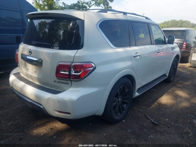 Продажа на аукционе авто 2019 Nissan Armada Platinum, vin: JN8AY2NC6K9582006, номер лота: 45312602