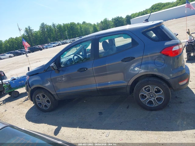 2021 Ford Ecosport S მანქანა იყიდება აუქციონზე, vin: MAJ6S3FL5MC418135, აუქციონის ნომერი: 45312662