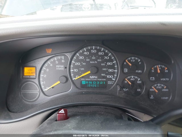 Aukcja sprzedaży 2001 Chevrolet Suburban K1500, vin: 1GNFK16TX1J205890, numer aukcji: 45312670