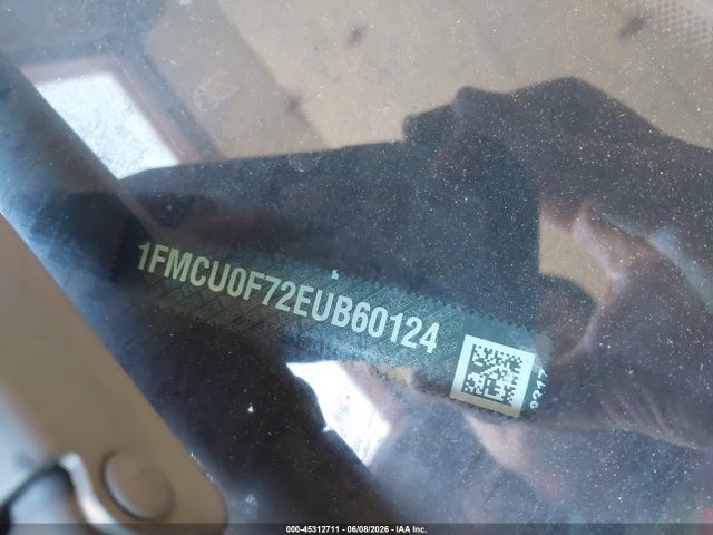 Aukcja sprzedaży 2014 Ford Escape S, vin: 1FMCU0F72EUB60124, numer aukcji: 45312711