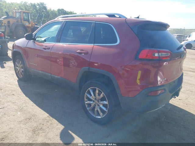 45312746 :رقم المزاد ، 1C4PJMDS3EW212121 vin ، 2014 Jeep Cherokee Limited مزاد بيع
