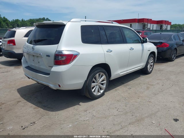 45312817 :رقم المزاد ، JTEJW3EHXA2045791 vin ، 2010 Toyota Highlander Hybrid Limited V6 مزاد بيع