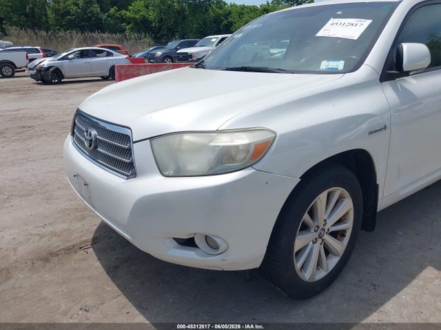 45312817 :رقم المزاد ، JTEJW3EHXA2045791 vin ، 2010 Toyota Highlander Hybrid Limited V6 مزاد بيع