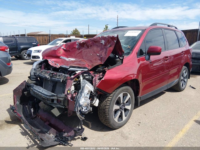 45312832 :رقم المزاد ، JF2SJAGC9JH543640 vin ، 2018 Subaru Forester 2.5i Premium مزاد بيع