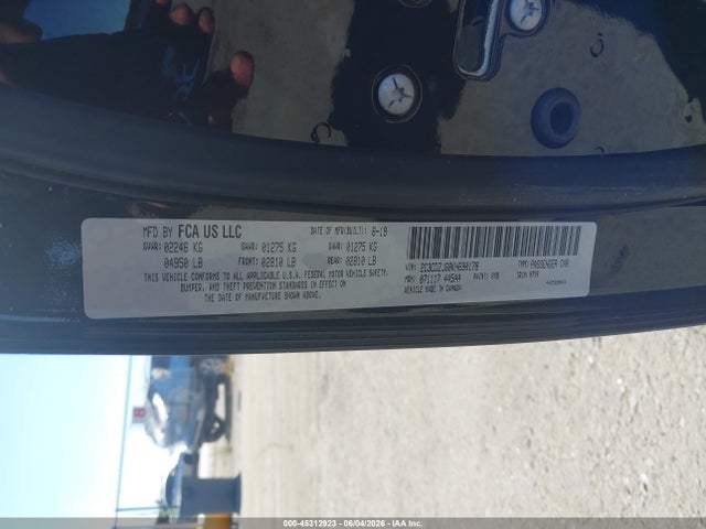 Продаж на аукціоні авто 2019 Dodge Challenger Gt, vin: 2C3CDZJG8KH690178, номер лоту: 45312923