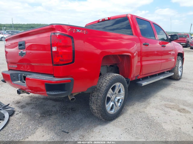 2018 Chevrolet Silverado K1500 Custom მანქანა იყიდება აუქციონზე, vin: 3GCUKPEH9JG192955, აუქციონის ნომერი: 45312979
