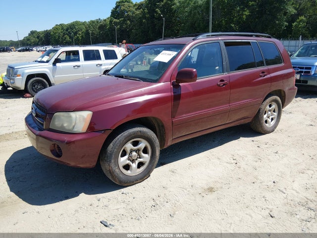 45313087 :رقم المزاد ، JTEGF21AX30084568 vin ، 2003 Toyota Highlander V6 مزاد بيع