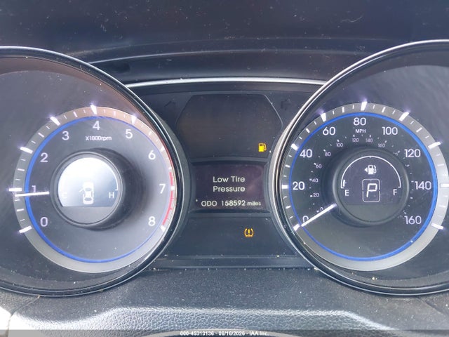2013 Hyundai Sonata Gls მანქანა იყიდება აუქციონზე, vin: 5NPEB4AC8DH758452, აუქციონის ნომერი: 45313136