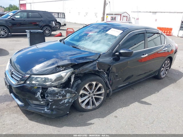 45313162 :رقم المزاد ، 1HGCR2F59FA015070 vin ، 2015 Honda Accord Sport مزاد بيع
