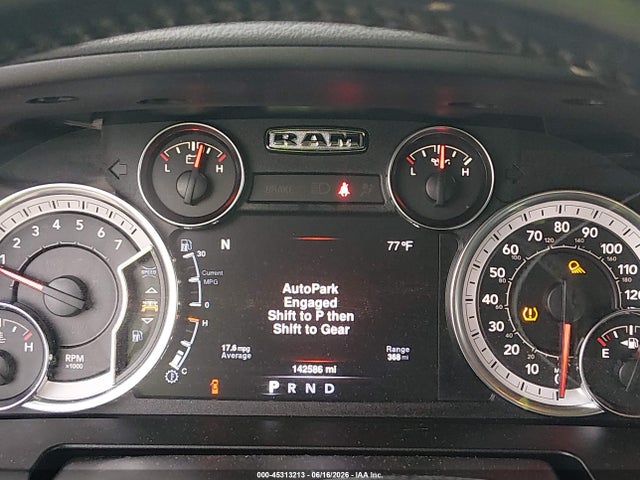 Продаж на аукціоні авто 2019 Ram 1500 Classic Slt  4x4 5'7 Box, vin: 1C6RR7LGXKS634347, номер лоту: 45313213