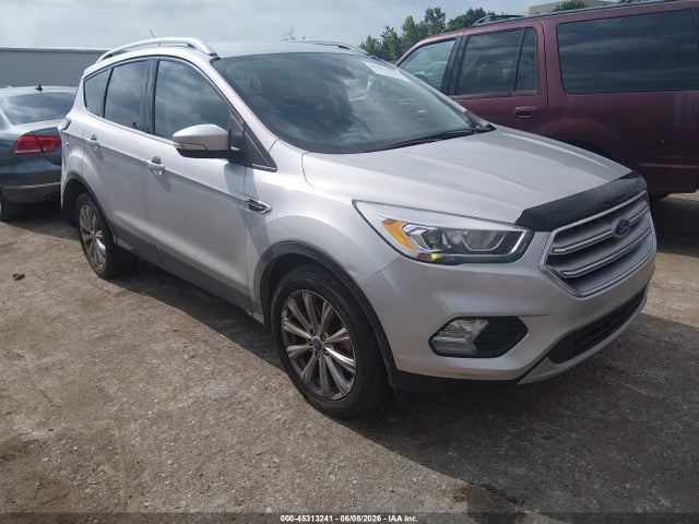 2017 Ford Escape Titanium მანქანა იყიდება აუქციონზე, vin: 1FMCU9J95HUC01296, აუქციონის ნომერი: 45313241