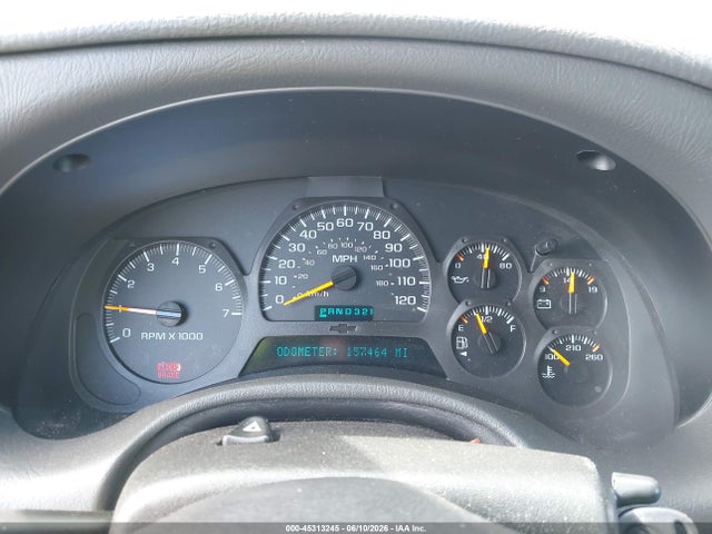 45313245 :رقم المزاد ، 1GNDT13S632251410 vin ، 2003 Chevrolet Trailblazer Ltz مزاد بيع