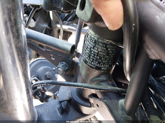 2023 Kawasaki Ex400 მანქანა იყიდება აუქციონზე, vin: JKAEXKG14PDAS4295, აუქციონის ნომერი: 45313246