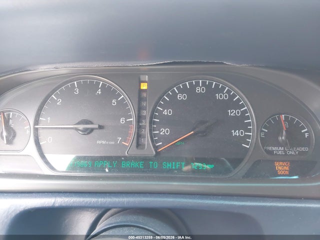 Aukcja sprzedaży 1998 Cadillac Eldorado Standard, vin: 1G6EL12Y9WU602972, numer aukcji: 45313259