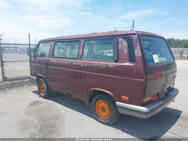 Продажа на аукционе авто 1990 Volkswagen Vanagon Bus, vin: WV2YB0259LH051641, номер лота: 45313261