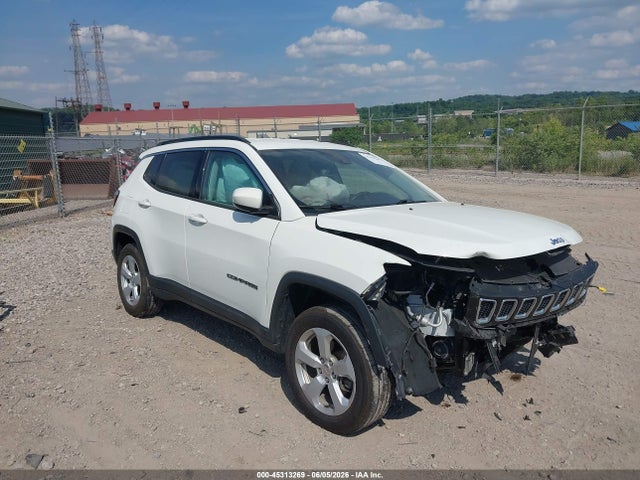 Aukcja sprzedaży 2021 Jeep Compass Latitude 4x4, vin: 3C4NJDBB8MT534526, numer aukcji: 45313269