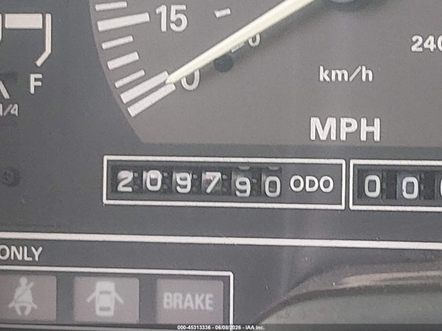 45313336 :رقم المزاد ، JN1HZ14S8KX291208 vin ، 1989 Nissan 300zx مزاد بيع