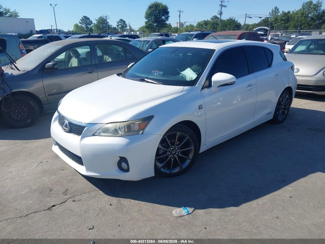 2012 Lexus Ct 200h Premium მანქანა იყიდება აუქციონზე, vin: JTHKD5BH0C2092022, აუქციონის ნომერი: 45313384
