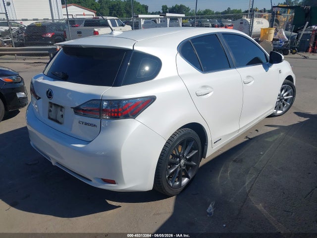 2012 Lexus Ct 200h Premium მანქანა იყიდება აუქციონზე, vin: JTHKD5BH0C2092022, აუქციონის ნომერი: 45313384