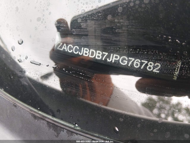 45313392 :رقم المزاد ، ZACCJBDB7JPG76782 vin ، 2018 Jeep Renegade Limited 4x4 مزاد بيع