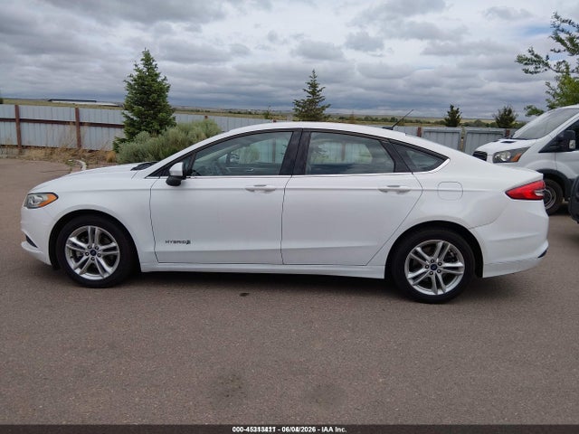 3FA6P0UU6JR212752 Ford Fusion Hybrid S