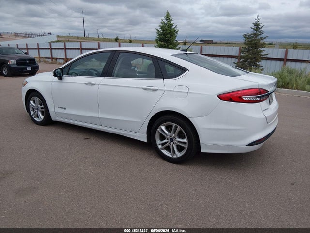 3FA6P0UU6JR212752 Ford Fusion Hybrid S