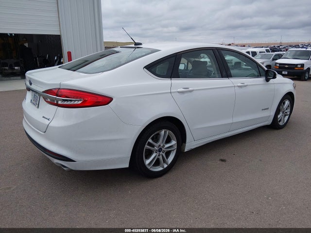 3FA6P0UU6JR212752 Ford Fusion Hybrid S
