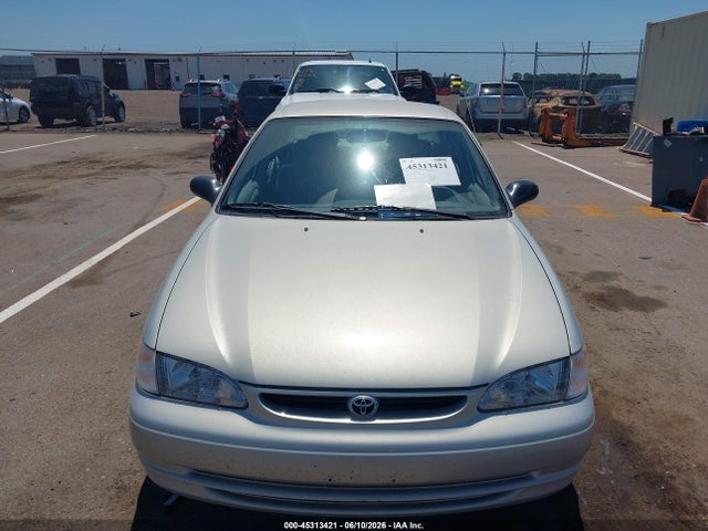 2000 Toyota Corolla Ce მანქანა იყიდება აუქციონზე, vin: 2T1BR12E0YC329764, აუქციონის ნომერი: 45313421