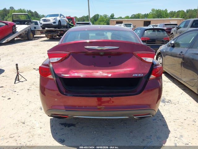 2016 Chrysler 200 Limited Platinum მანქანა იყიდება აუქციონზე, vin: 1C3CCCAG6GN190809, აუქციონის ნომერი: 45313434