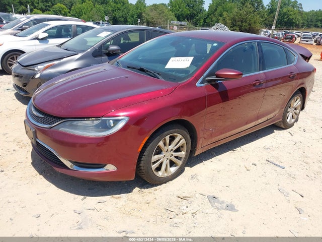 2016 Chrysler 200 Limited Platinum მანქანა იყიდება აუქციონზე, vin: 1C3CCCAG6GN190809, აუქციონის ნომერი: 45313434