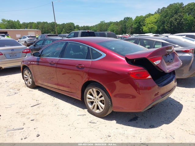 2016 Chrysler 200 Limited Platinum მანქანა იყიდება აუქციონზე, vin: 1C3CCCAG6GN190809, აუქციონის ნომერი: 45313434