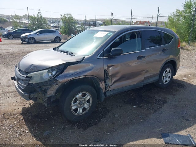 2013 Honda Cr-v Lx მანქანა იყიდება აუქციონზე, vin: 5J6RM3H35DL026913, აუქციონის ნომერი: 45313450