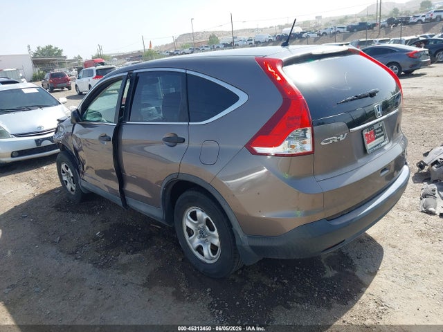2013 Honda Cr-v Lx მანქანა იყიდება აუქციონზე, vin: 5J6RM3H35DL026913, აუქციონის ნომერი: 45313450