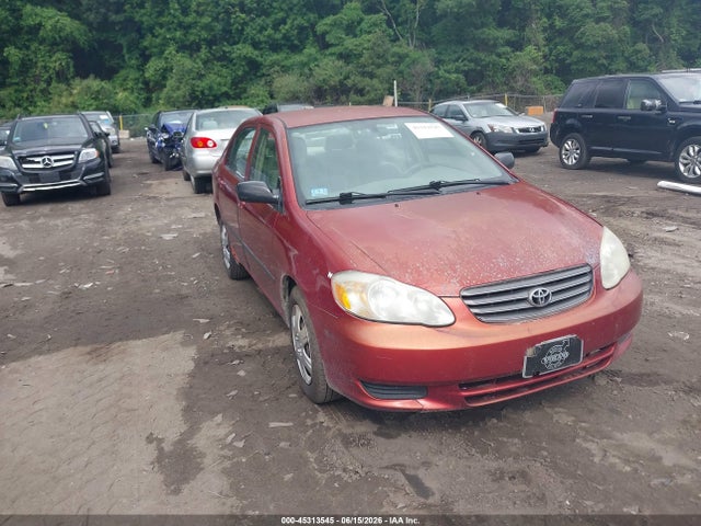 Продаж на аукціоні авто 2003 Toyota Corolla Ce, vin: 1NXBR32E53Z091736, номер лоту: 45313545
