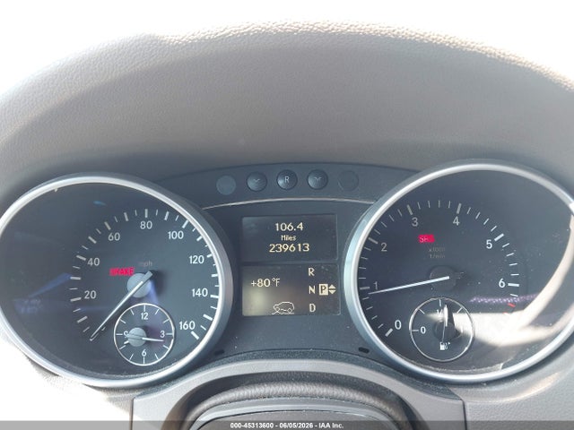Aukcja sprzedaży 2010 Mercedes-benz Ml 350 4matic, vin: 4JGBB8GB8AA617260, numer aukcji: 45313600