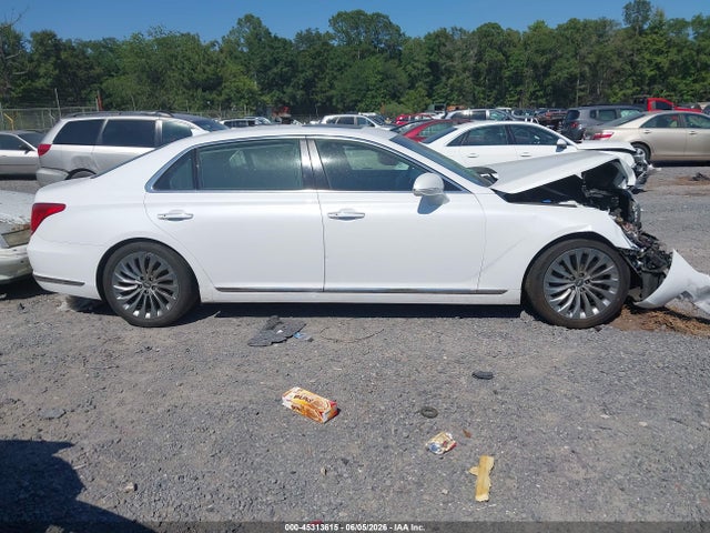 Aukcja sprzedaży 2019 Genesis G90 5.0 Ultimate, vin: KMTF54JH7KU059308, numer aukcji: 45313615