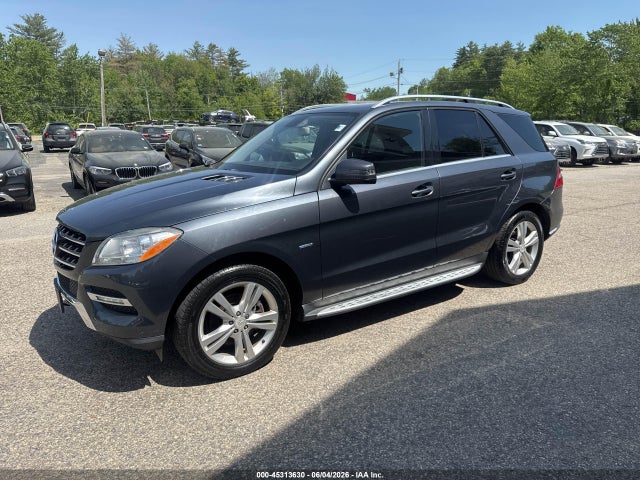 45313630 :رقم المزاد ، 4JGDA5HBXCA015200 vin ، 2012 Mercedes-benz Ml 350 4matic مزاد بيع
