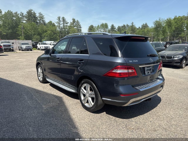 45313630 :رقم المزاد ، 4JGDA5HBXCA015200 vin ، 2012 Mercedes-benz Ml 350 4matic مزاد بيع