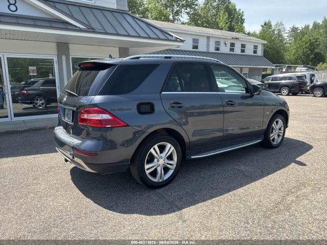 45313630 :رقم المزاد ، 4JGDA5HBXCA015200 vin ، 2012 Mercedes-benz Ml 350 4matic مزاد بيع