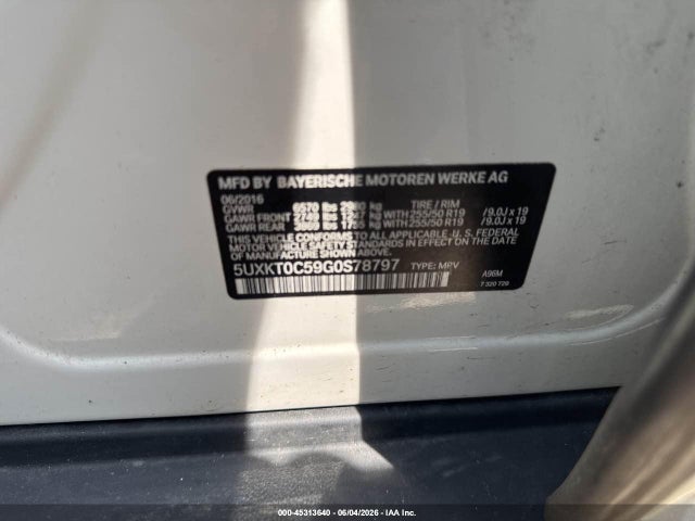Продажа на аукционе авто 2016 Bmw X5 Edrive Xdrive40e, vin: 5UXKT0C59G0S78797, номер лота: 45313640
