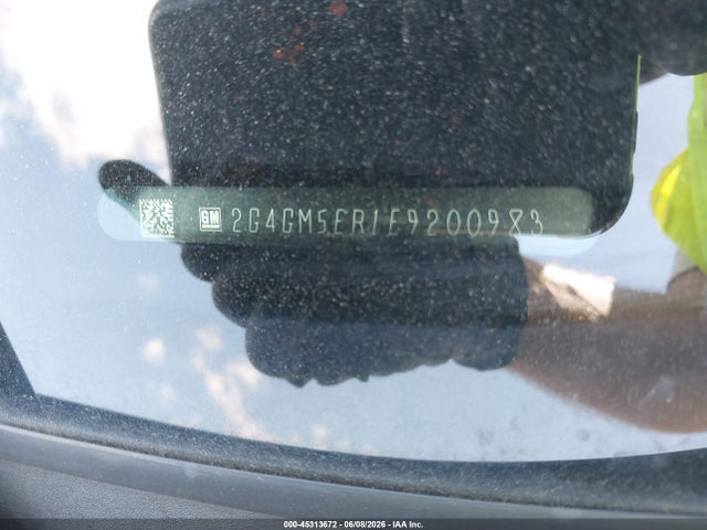 45313672 :رقم المزاد ، 2G4GM5ER1E9200983 vin ، 2014 Buick Regal Turbo/e-assist Premium I مزاد بيع