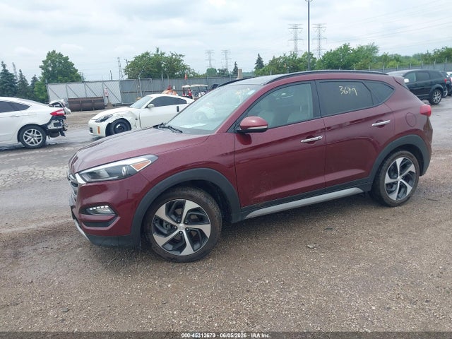 Aukcja sprzedaży 2017 Hyundai Tucson Limited, vin: KM8J3CA25HU279233, numer aukcji: 45313679