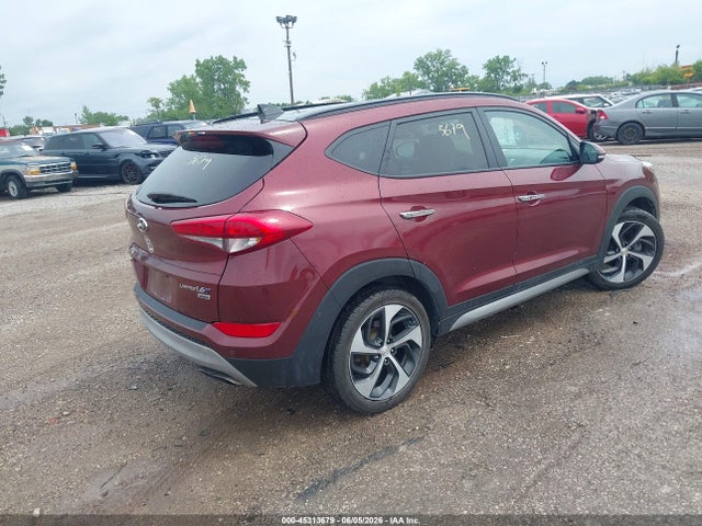 Aukcja sprzedaży 2017 Hyundai Tucson Limited, vin: KM8J3CA25HU279233, numer aukcji: 45313679