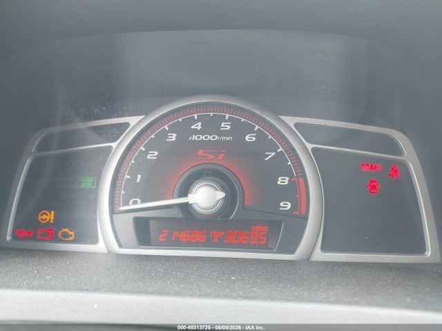 2007 Honda Civic Si მანქანა იყიდება აუქციონზე, vin: 2HGFA55597H712233, აუქციონის ნომერი: 45313725
